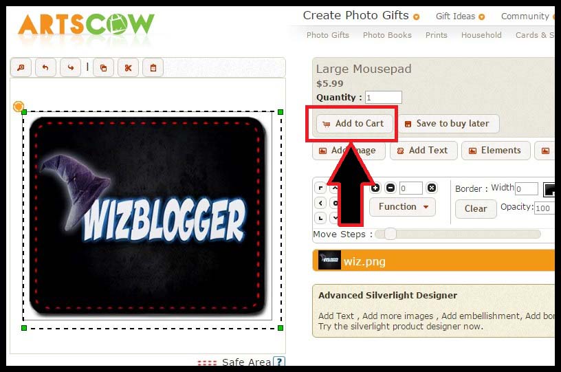 Custom Mousepad 3 wizblogger.com