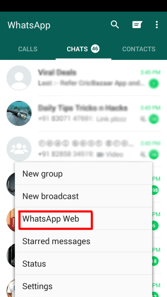 web whatsapp hack wizblogger 6