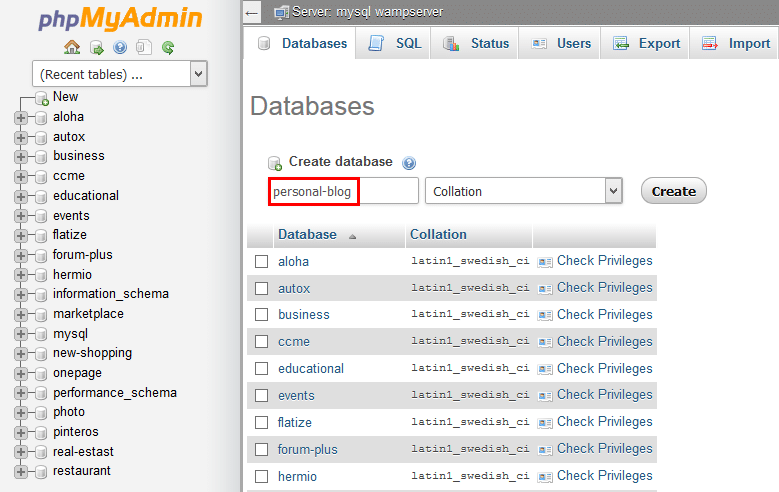 create-a-database
