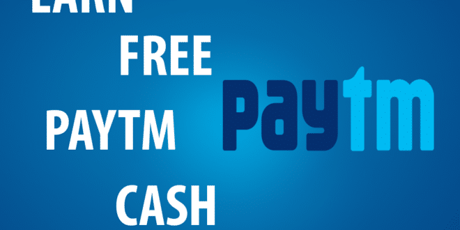 Earn Unlimited Free Paytm Cash From Your Android Device ...